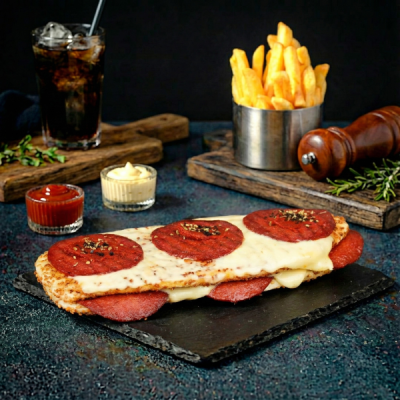 Susamlı Karışık Tost