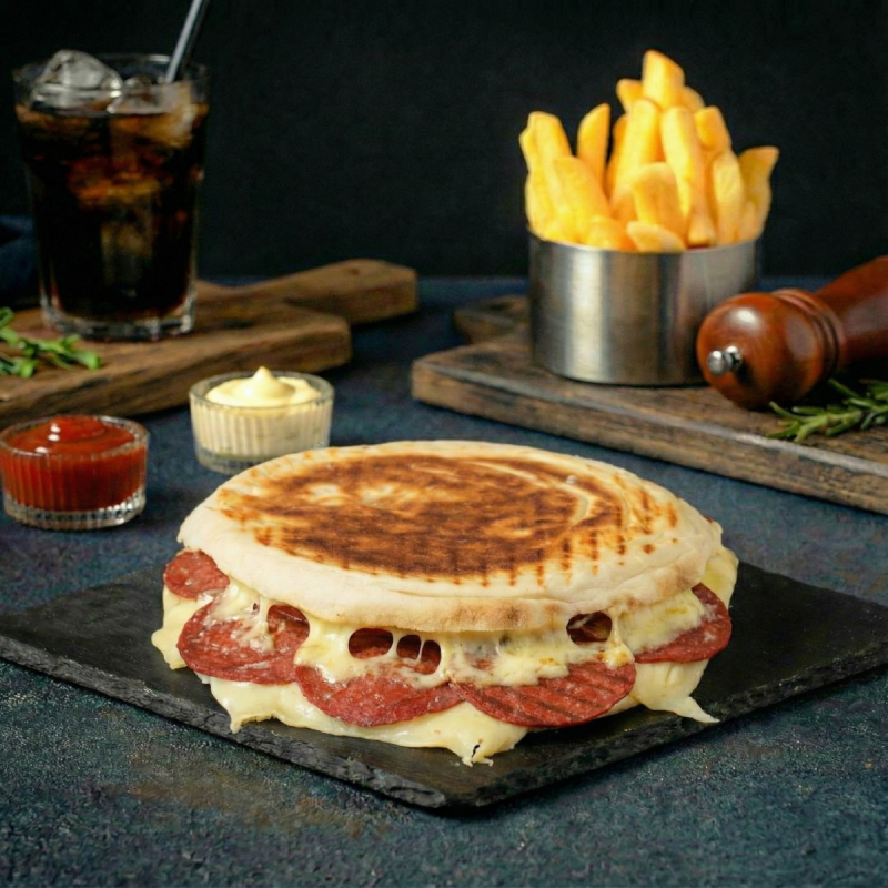 Bazlama Karışık Tost