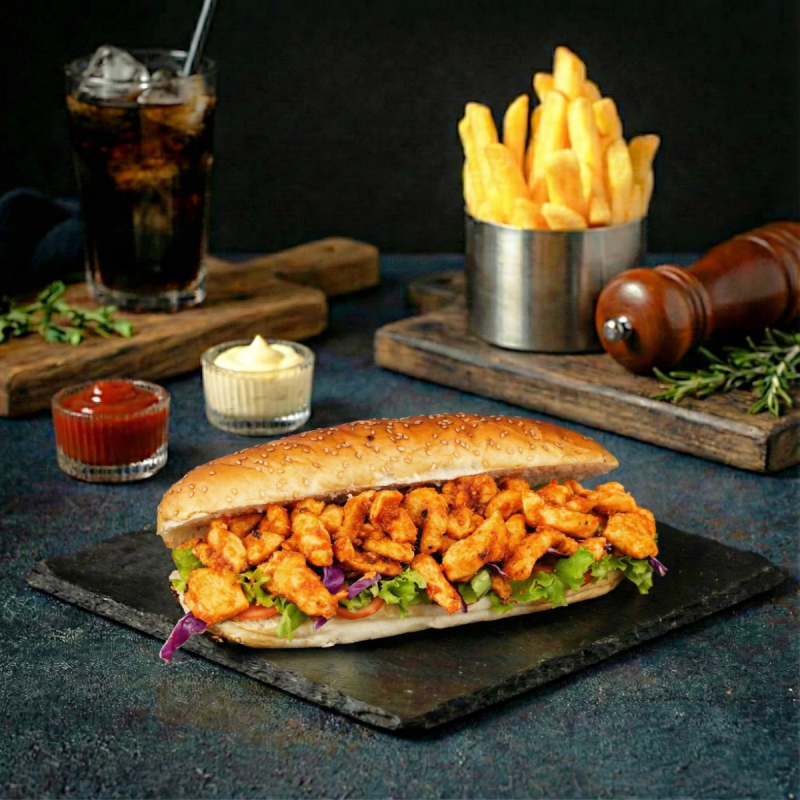 Sweet Chili Soslu Ekmek Arası Tavuk