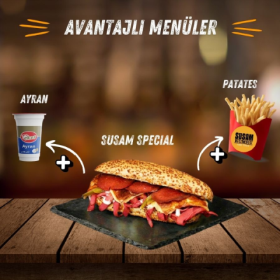 Special Kumru Patates & Ayran