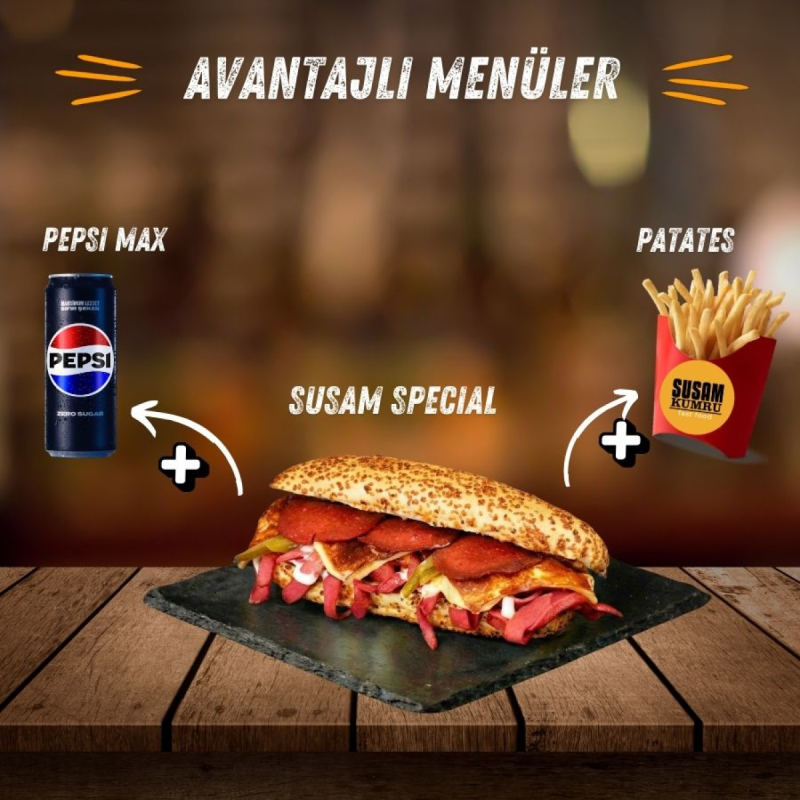 Special Kumru Patates & Kola