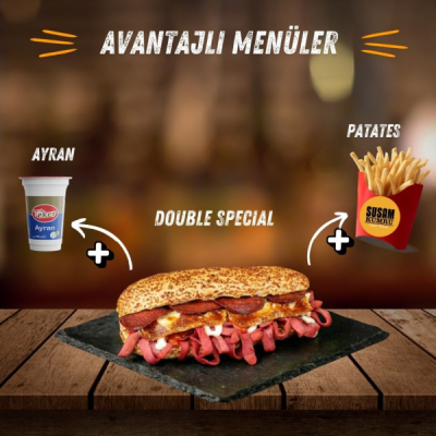 Double Special Patates & Ayran