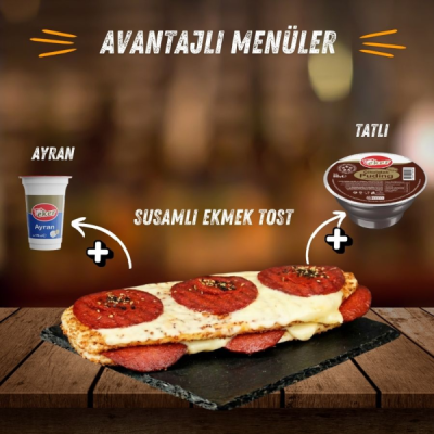 Susamlı Karışık Tatlı & Kola